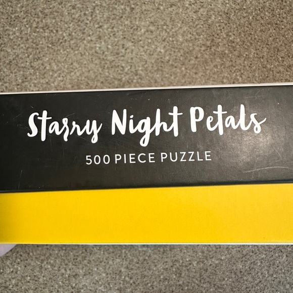 Starry Night 500 Piece Puzzle by Galison - Picture 2 of 3